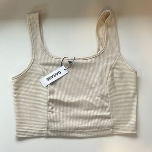 NWT Garage Off-White Tank